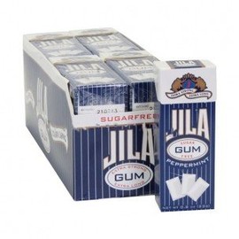 Jila Gum, Peppermint, 12 pieces in each box