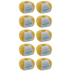 MyOma Merino Wool, X Ball Merino Wool [Colour Number], [Colour] Merino Wool for Knitting, Yarn With Free Label [English Language Not Guaranteed] 50 grams/120 metres, Wool, Soft Wool, Merino Yarn