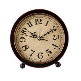 Mobestech Vintage Desktop Alarm Clock Retro Mute Bedside Clock for Daily Use Stylish Home Decor Silent Non Ticking Movement for Bedroom and Office