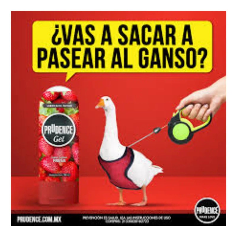 Prudence Gel Lubricante Íntimo Sabor Fresa 100ml