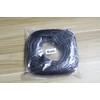 Copapa Spiral Wrap 21M 68 Ft PE Black Polyethylene Cable