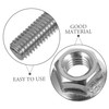 DOITOOL 304 Stainless Steel M8 T-Bolt Screws Flange 20pcs Set
