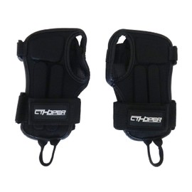 CTHOPER Impact Wrist Guard Fitted Wrist Brace Wrist Support for Snowboarding, Skating, Motocross, Street Racing, Mountain Biking, Weightlifting (S)