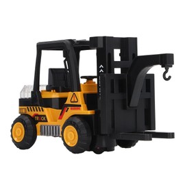 Forklift Toy Simulation Cool Lighting Dynamic Music Universal Wheels Engineering Forklift Toy for Kids