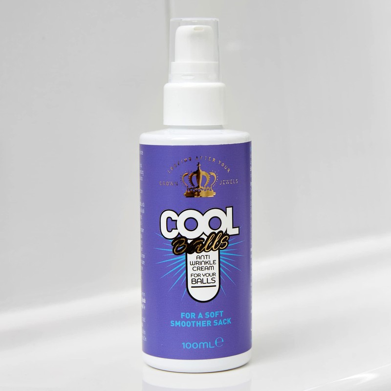 Cool Balls Anti Wrinkle Cream | Men's Moisturiser for Softer,