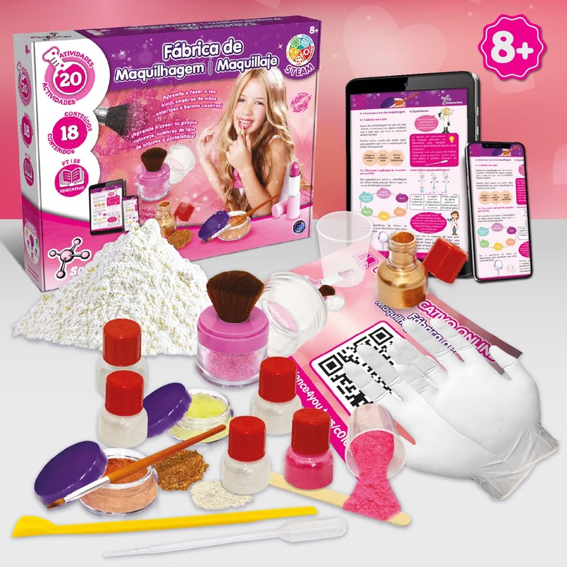 Science4you 610231 Makeup Set Fabrik, Sin tañosllaños