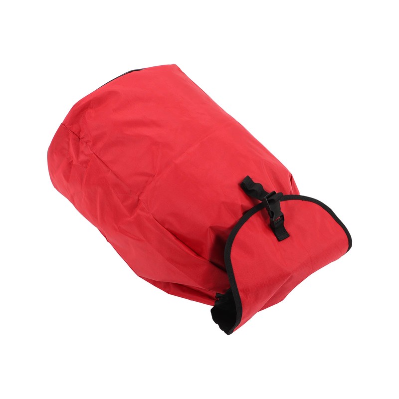 Red Folding Shopping Bag Waterproof Trolley Cart Handle Bag Reusable