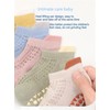 BEHELE Baby Toddler Non Slip Socks Girl Boy Non-Skid Crew