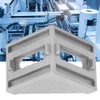 Soporte de Esquina de Perfil de Aluminio Tipo L, 20