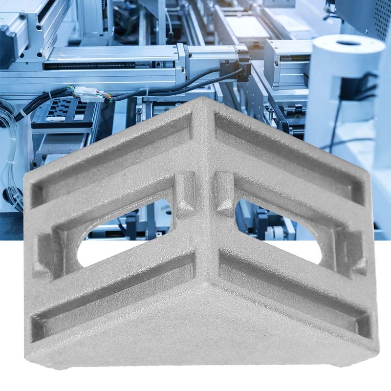 Soporte de Esquina de Perfil de Aluminio Tipo L, 20