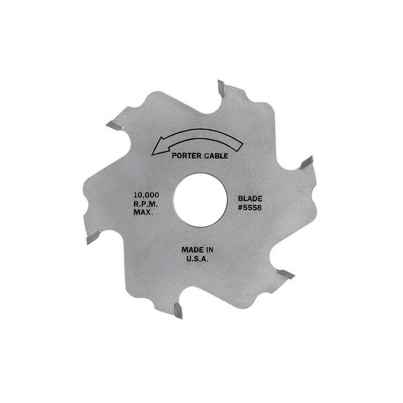 PORTER-CABLE 5558 4-Inch, 6 Tooth Plate Joiner Blade
