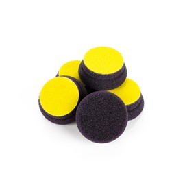 Koch-Chemie - Fine Cut Pad V2 - Medium Abrasive Sponge for Removing Moderate Weathering & Scratches; Low Torsion Forces & High Stability; Long-Lasting Compression Hardness (45mm x 23mm) (5-Pack)