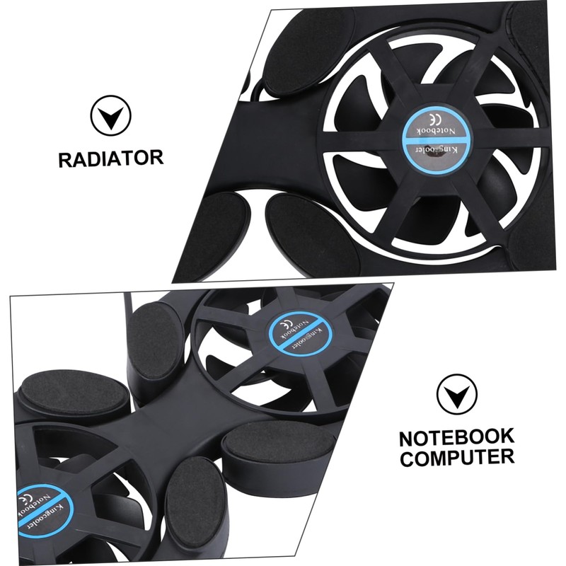 SEWACC Portable Foldable Laptop Cooler USB Notebook Cooling Mat with