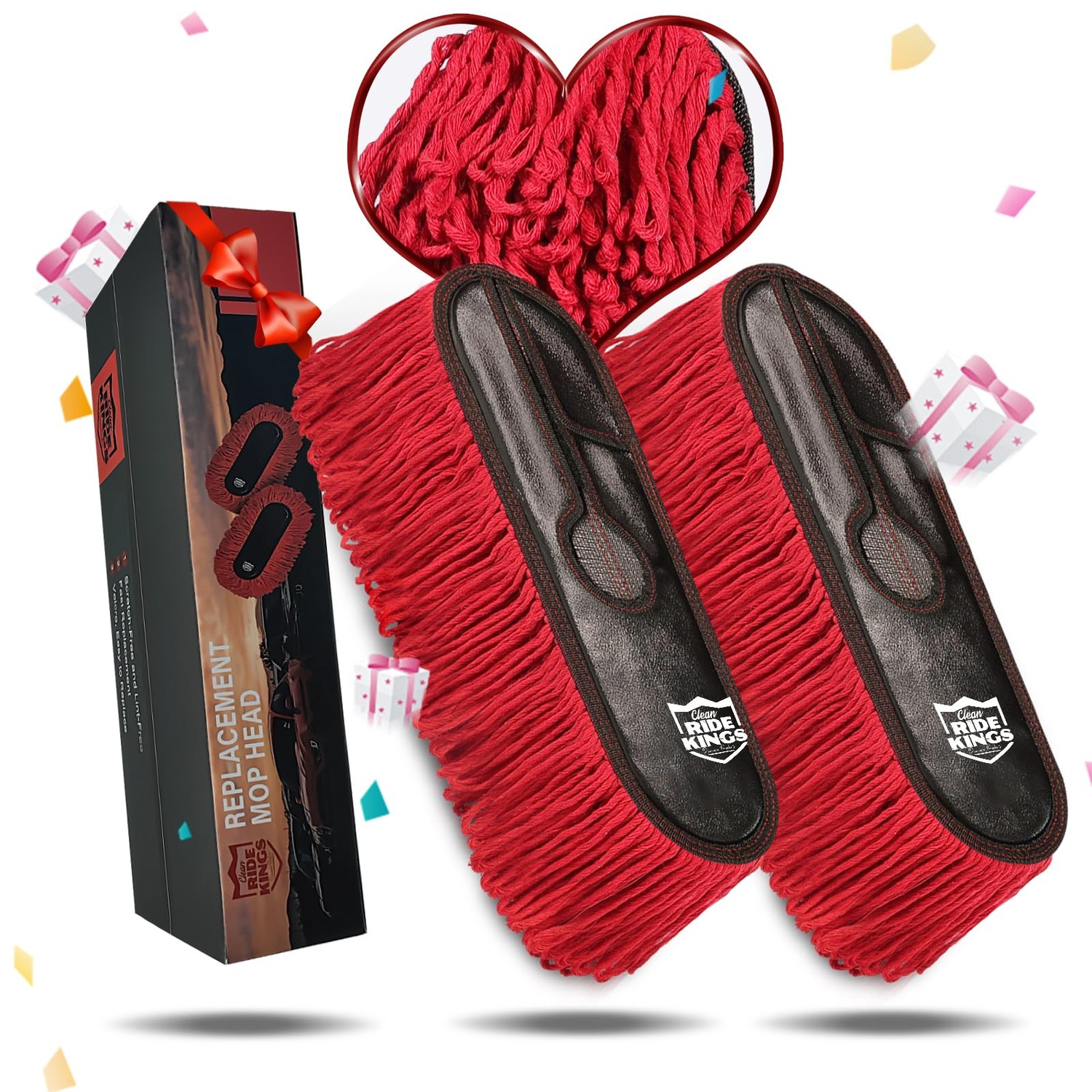 RIDE KINGS Specifically Car Dust Collectors,Wax Cotton Hair Car Duster ...