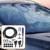 20PCS Car Windshield Washer Hose Kit, Includes 6 Tube Connectors