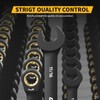GRENPRO Ratcheting Wrenches Set, Combination Wrench Sets With Organizer Box,