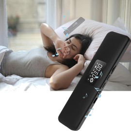 Under Pillow Speaker Bluetooth, Mini Bone Conduction Speaker, Bluetooth Sleep Headphones with Display for Sleeping, Sleepbar White Noise for Side Sleepers, Timer Speaker for Insomniacs (XSLEEP-1)