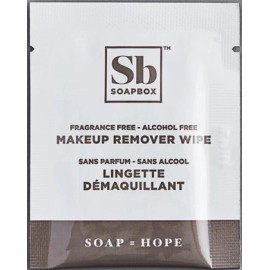 SOAPBOX Premium Makeup Remover Wipes  *PACK OF 30*  Fragrance-Free