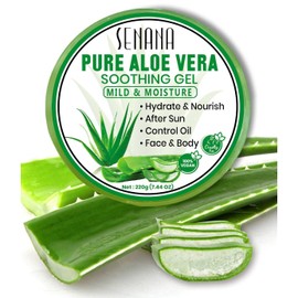 Aloe Infusion Body and Face Moisturizer - Natural Moisturizing Cream with Aloe Vera - Skin Care for Dry Skin, Anti Wrinkle, Acne Scars, Rosacea, Psoriasis Eczema Cream Lotion Unisex (2 PACK)