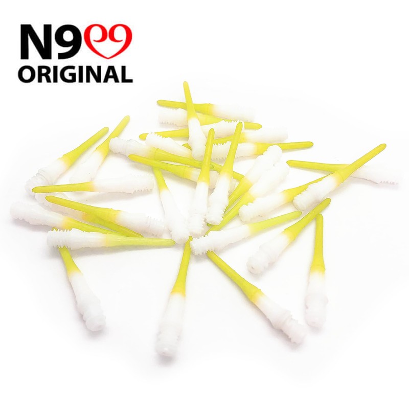 L-Style Premium Lippoint N9 TwinColor White Pack of 30 Yellow