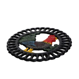 GRIRIW 1pc Insulation Pads Heat Proof Mat Pot Trivets for Hot Dishes Heat Pads Kitchen Dining Room Table Decor Decorative Hollow Cup Cookware Mat Iron