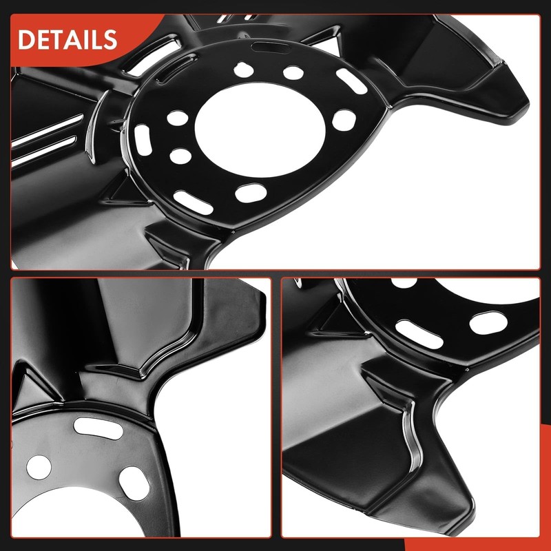 A-Premium Front Driver or Passenger Side Brake Dust Shield Compatible