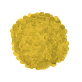 Banana Yellow Paper Confetti, 2.5cm diameter, 10 grams