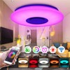 HOREVO Led Music Ceiling Light with Bluetooth Speaker 36W 20