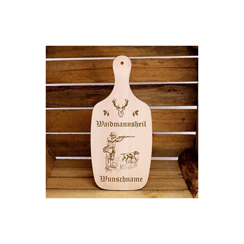 Waidmannsheil Weidmannsheil Wooden Board Chopping Board with Name of Choice