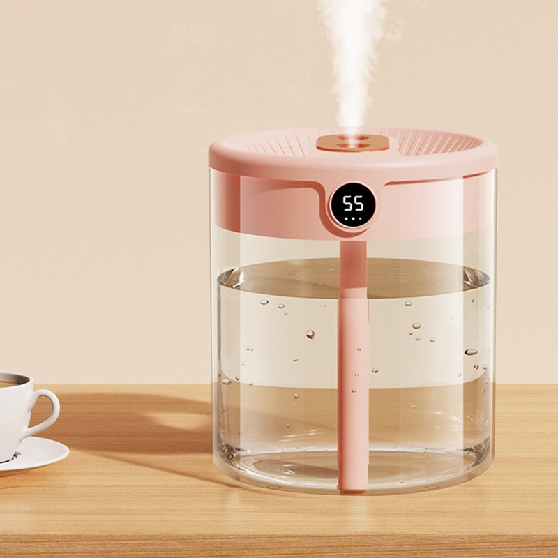 2L Double Nozzle Air Humidifier USB Double Jet Humidifier with
