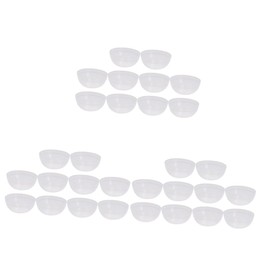 FRCOLOR 90 Pcs Mask Bowl Mask Bowl Facial Bowls Essential Oil Kits Mixing Bowl Diy Applicator Cosmetic Mix Bowl Lip Gloss Making Kit Facemask Mixing Mask Miss Clay Pvc Facial Mask