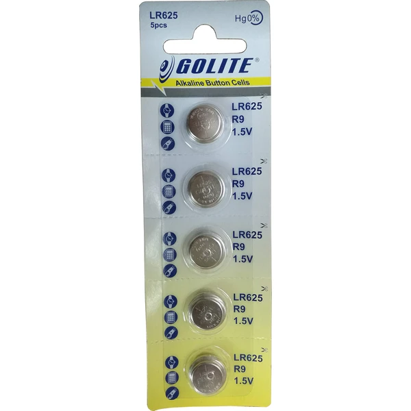 5 Batteries 625A PX625A V625U L1560 LR9 PX625 PX13 Battery
