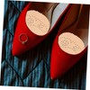 SUPVOX 2pairs Girls Forefoot Pads Nonslip Leather Half Pads Comfortable