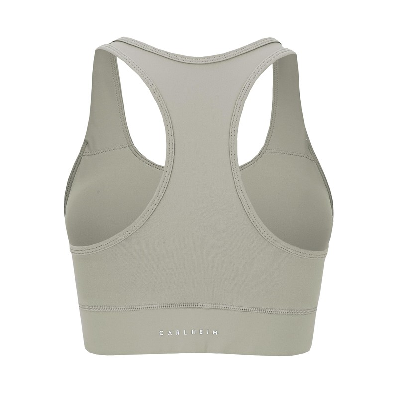 Carlheim Women's Serenita Active Collection X-Back Sports Bra, stone