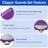 2 Pack Clipper Guards Set Compatible with wahl 1/2 clipper