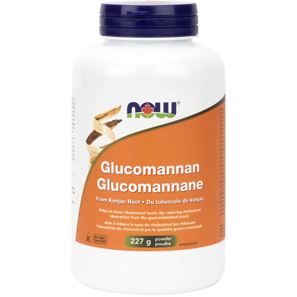 NOW Glucomannan Powder, 227g, Unflavoured