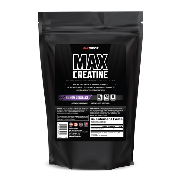 Max Muscle Max Muscle Ultra Pure Creatine Monohydrate Powder 5000