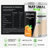 Bcaas Glutamina Aminoácidos Natural Green 500g Sabores Sabor Naranja