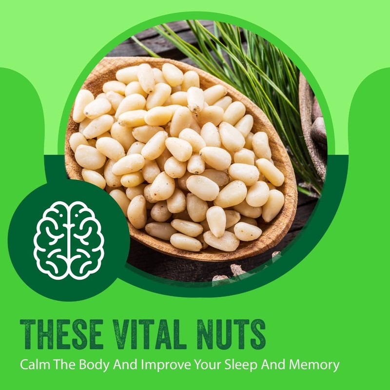 Raw Pine Nuts 48oz (3 lb) | Whole and Natural