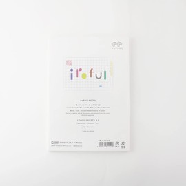 iroful 75 gsm Loose Sheet, 8.27" x 5.85", 100 Sheets/Pack, 5mm-Squared, White, 1 pack (PI-A5P-H5W)