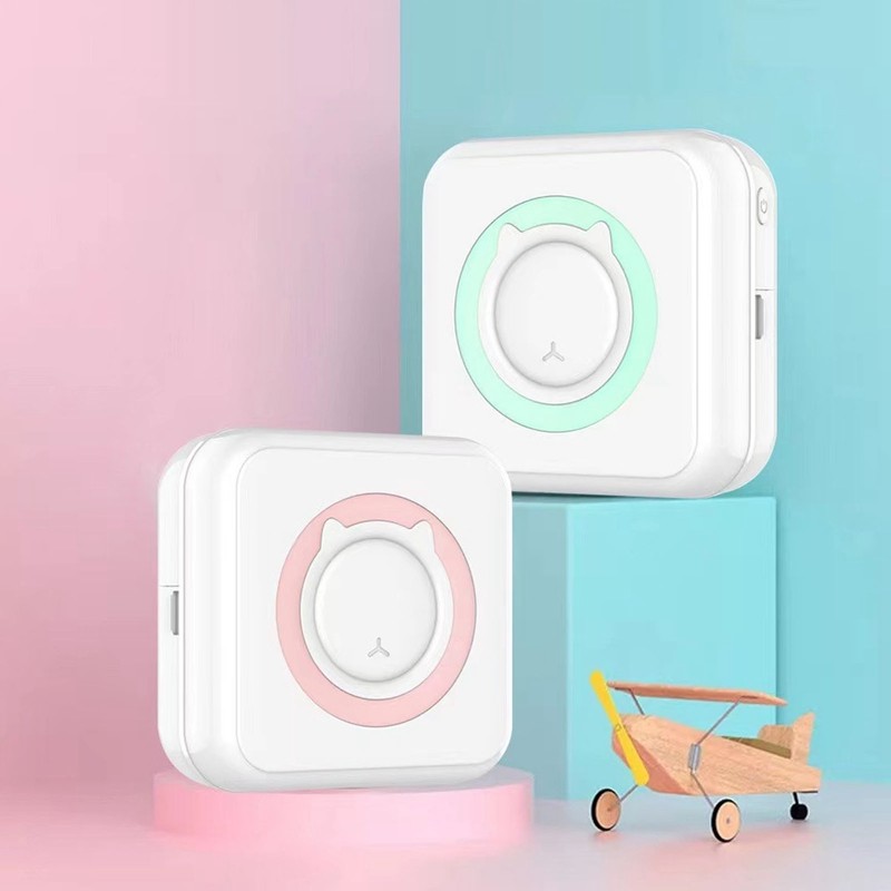 Inkless Pocket Printer Mini Portable Inkless Bluetooth Thermal Pocket Printer