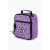 hype Unisex Lunch Box, Purple with Pink Iconic Glitter Scribble