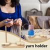 Crochet Yarn Holder,Skein Holder Yarn Dispenser Crochet Spinner | Crochet