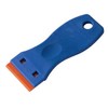 AE Quality Tools 4 pc Plastic Razor Scrapers, 100 Dual
