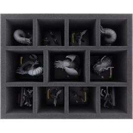 Feldherr FS100A002 foam tray compatible with Mansions of Madness - medium and large monster figures