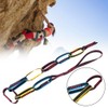 Outdoor Climbing Equipment Brakedown Molding Ladder Flat Belt Ring Chrysanthemum
