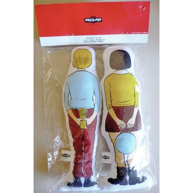 Press Pop Enid & Rebecca Cloth Doll Daniel Clowes