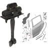 Door Check Strap Limiter 9804746480 Sturdy Metal Car Door Hinge