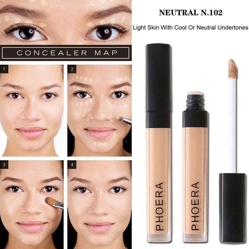 Phoera Foundation, Phoera Primer, Phoera Powder, Concealer Cover, Liquid Matt,