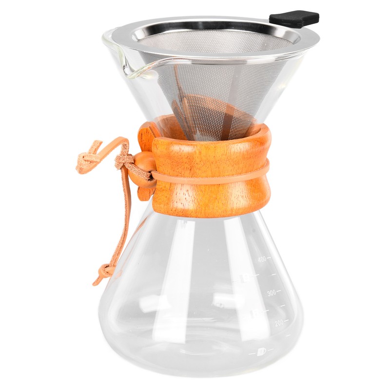 Coffee Pot Glass Coffee Kettle Pour Over Coffee Maker Simple